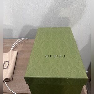 Gucci Shoe Box and Dusters